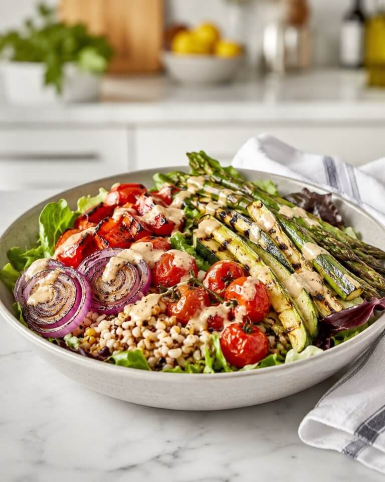 Grilled Veggie Salad Recipe