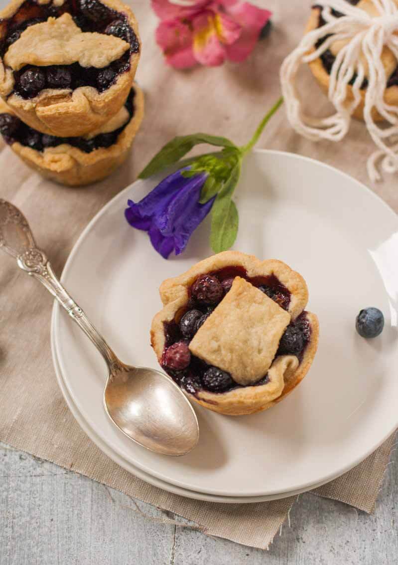 Mini Blueberry Maple Galettes: A Tasty Seasonal Treat