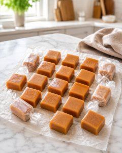 Vegan Cashew Cream Caramels