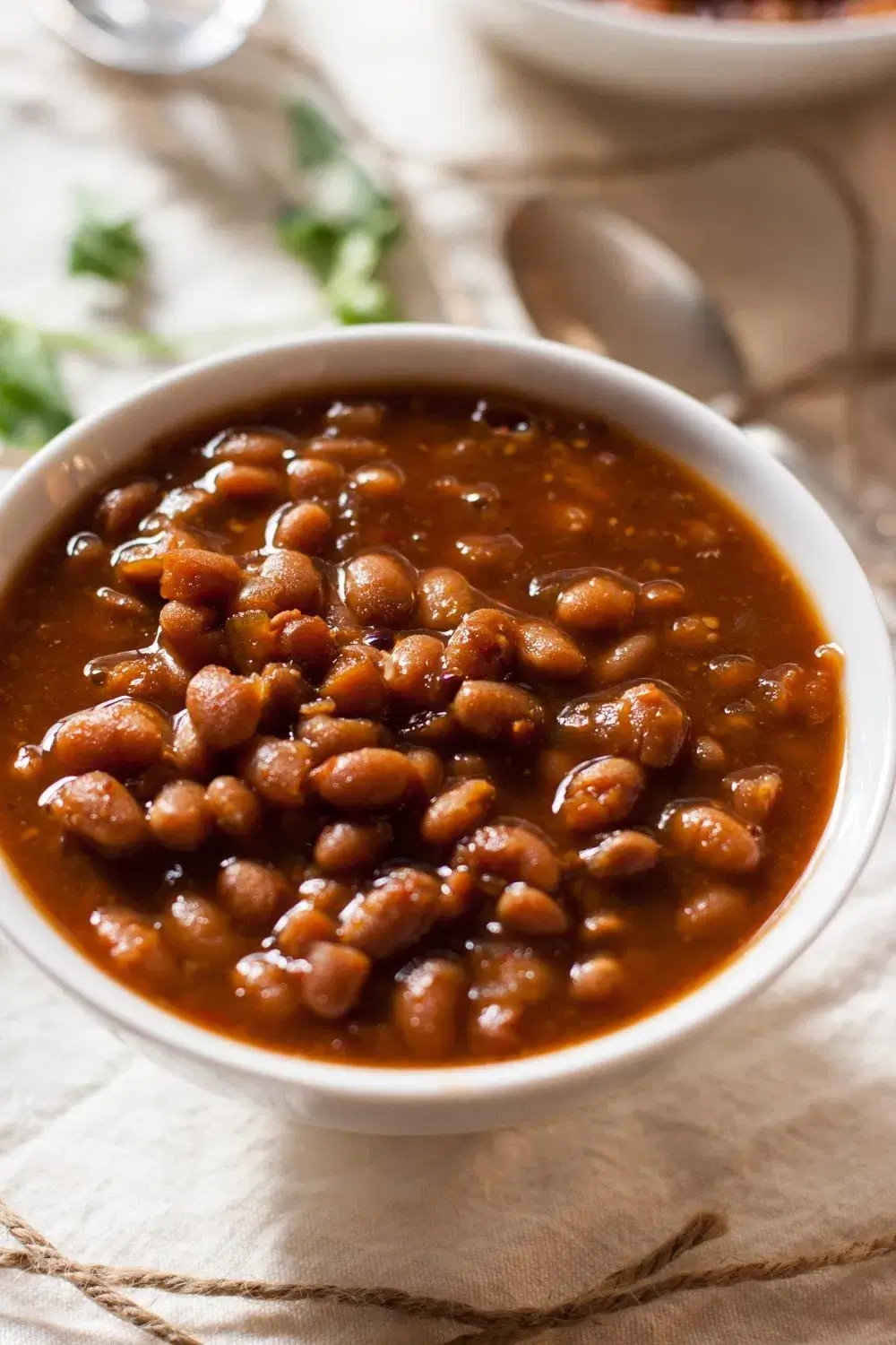 Vegetarian Slow Cooker Baked Beans