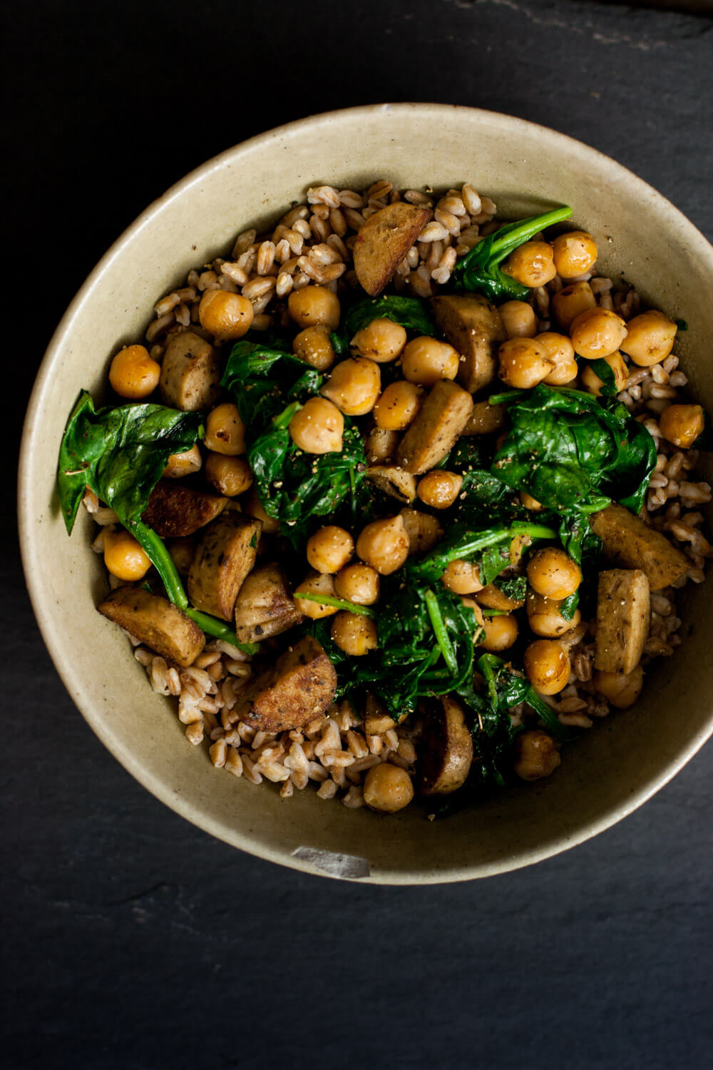 Farro & Garbanzo Bean Bowl