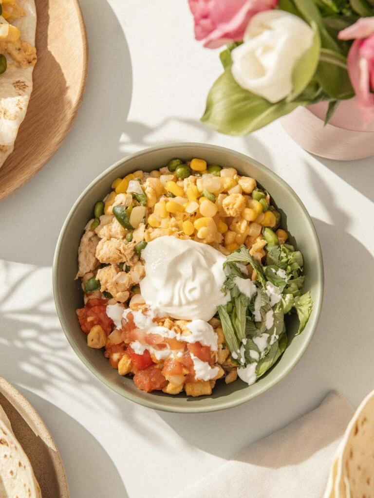 Easy Summer Harvest Burrito Bowls